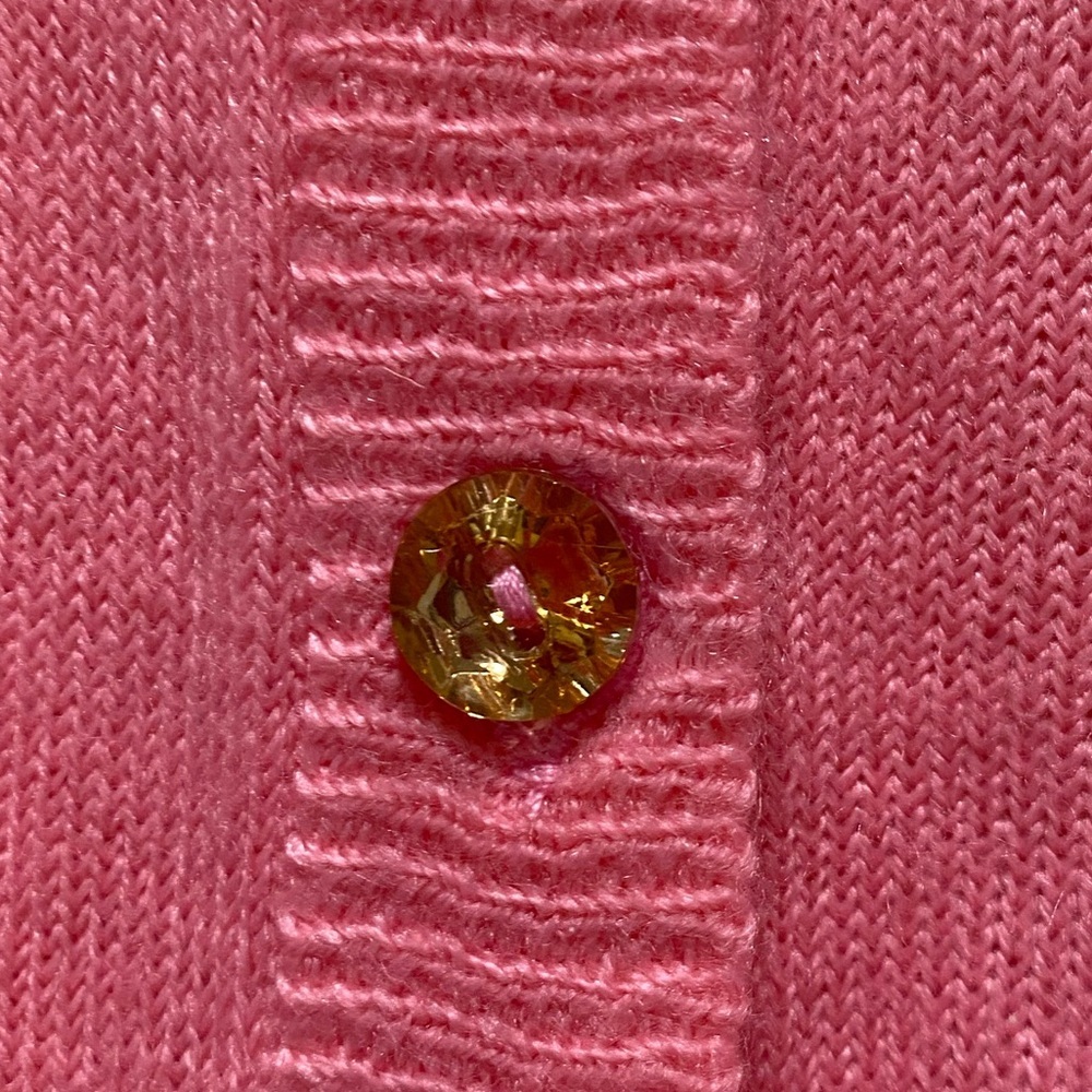 MELROSE CHIC Pink Button-Up Cardigan like new - Picture 3 of 5